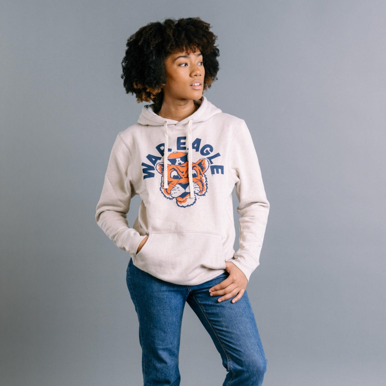 Auburn Tigers Vintage "War Eagle" Hoodie