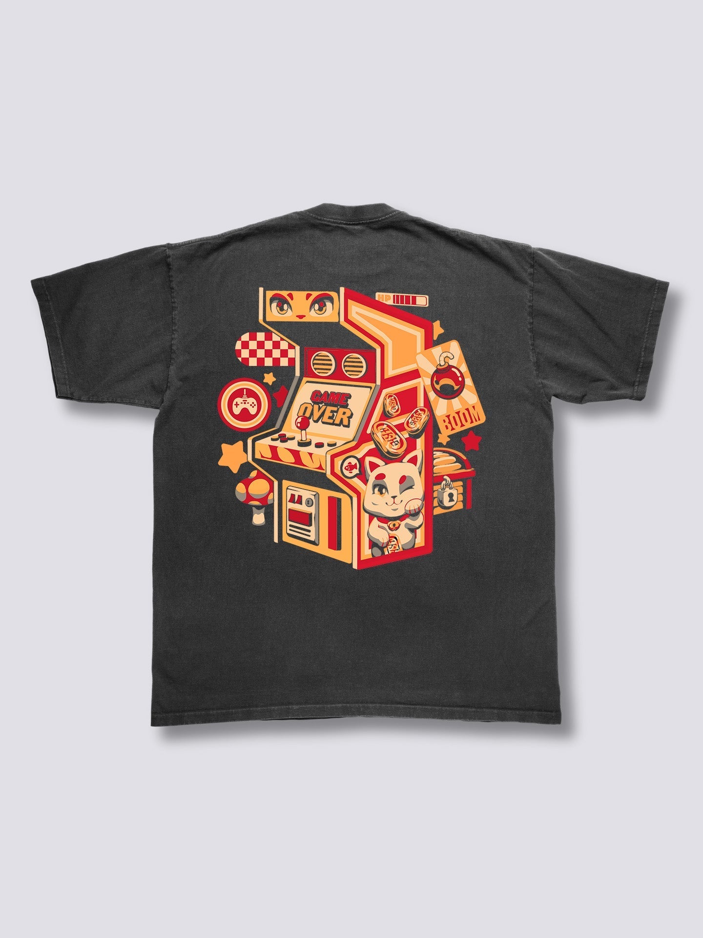 Arcade Neko Vintage T-Shirt