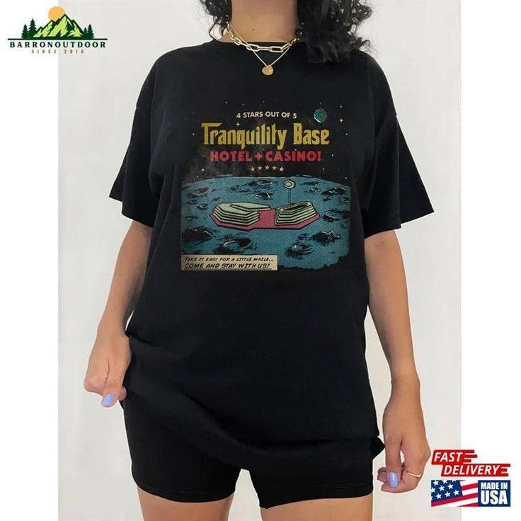 Arctic Monkey Vintage Shirt Aesthetic Tranquility Base Hotel Unisex