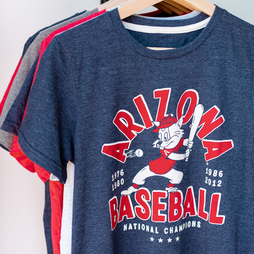 Vintage Arizona Baseball National Champions Tee Style001