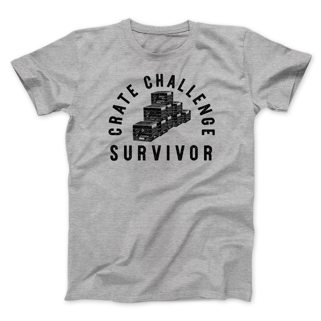 Crate Challenge Survivor 2021 Funny Men/Unisex T-Shirt