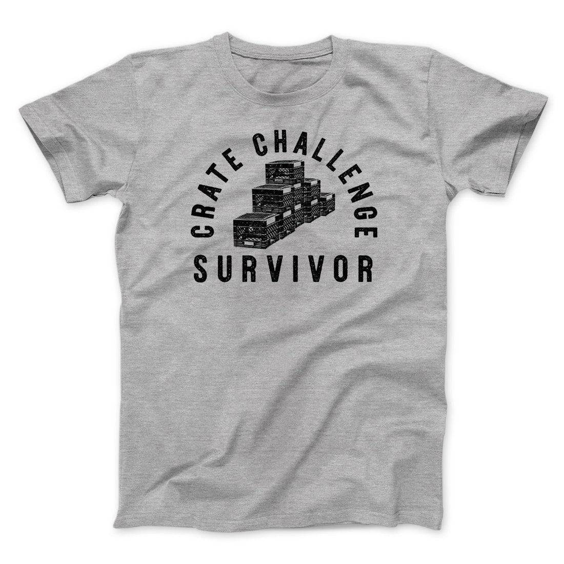 Crate Challenge Survivor 2021 Funny Men/Unisex T-Shirt