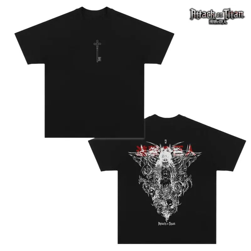 Attack On Titan: Shifter Titan Graphic Tee | AOT Japanese Anime Unisex T-shirt, Sweatshirt, Hoodie