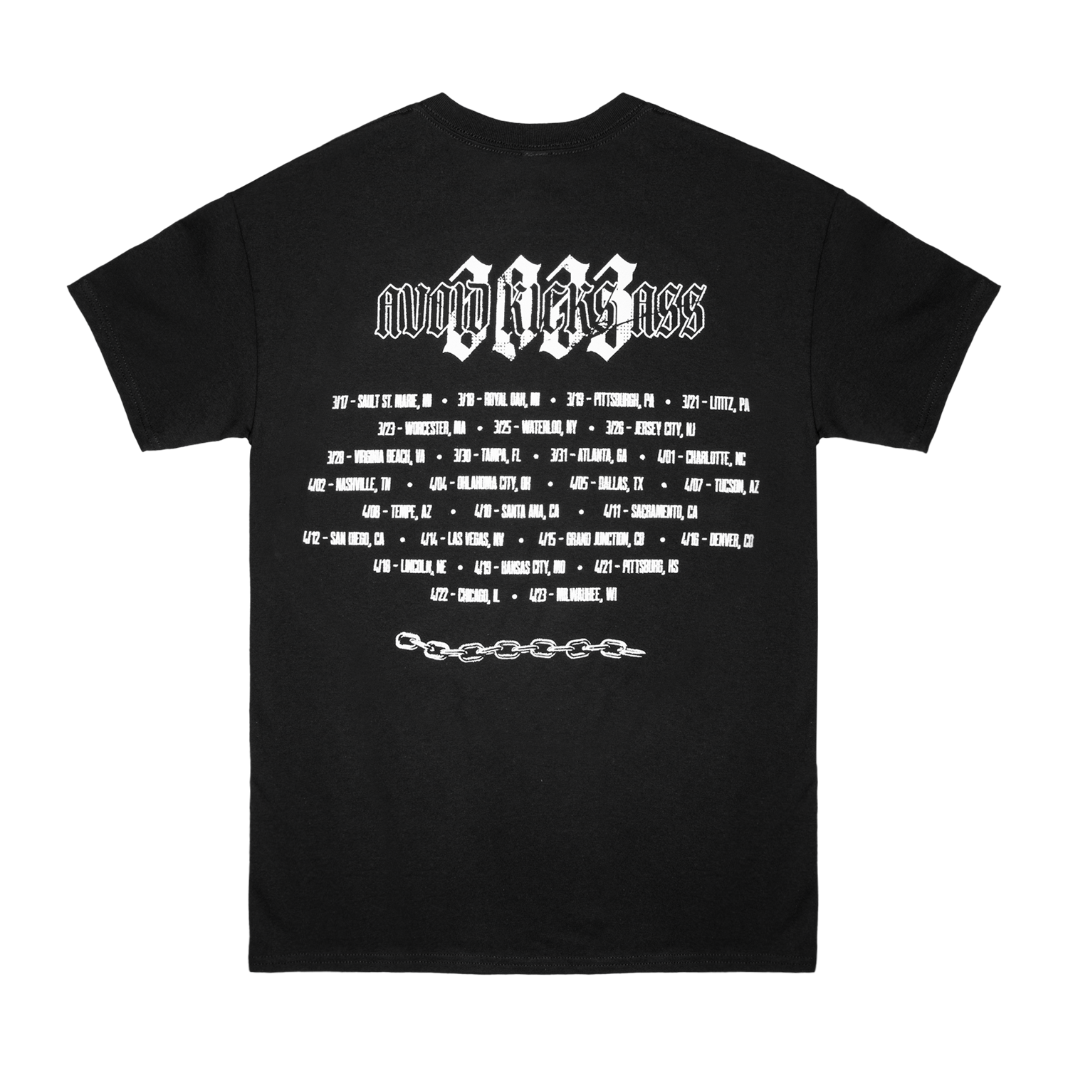 AVOID - Skull Tour Tee