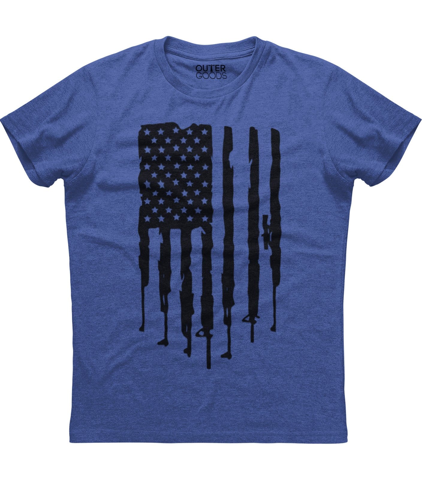 American Flag Rifle Shirt (O)