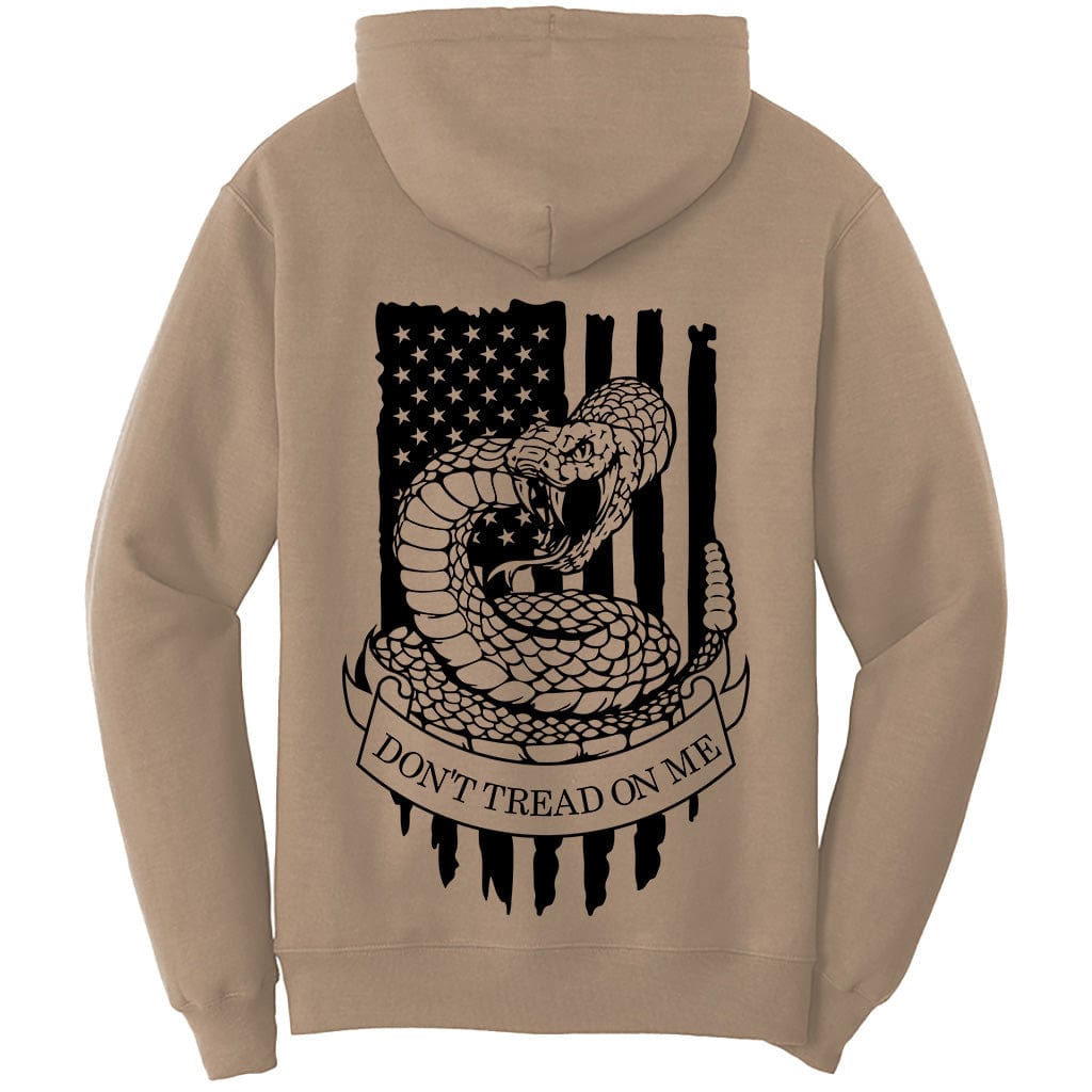 Don't Tread On Me Gadsen Flag American Flag Patriotic T-Shirt (O)