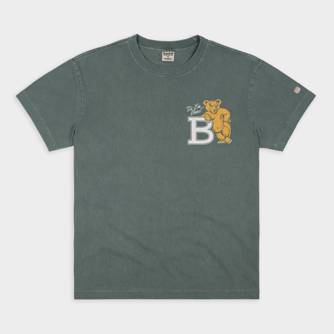 Baylor Leaning Bear "Sic 'Em" Vintage Heavyweight Tee