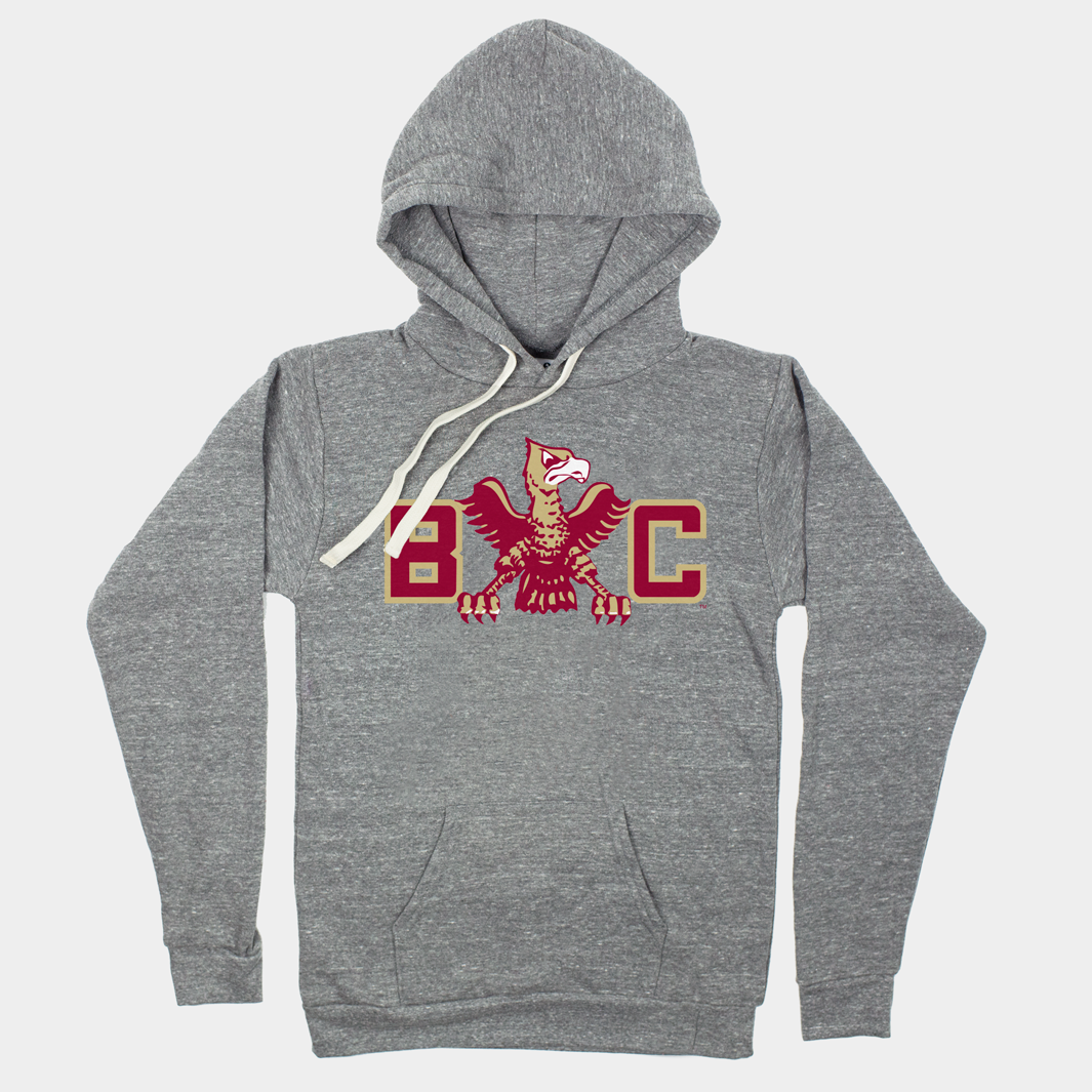 Vintage Boston College 1950s BC Logo Hoodie