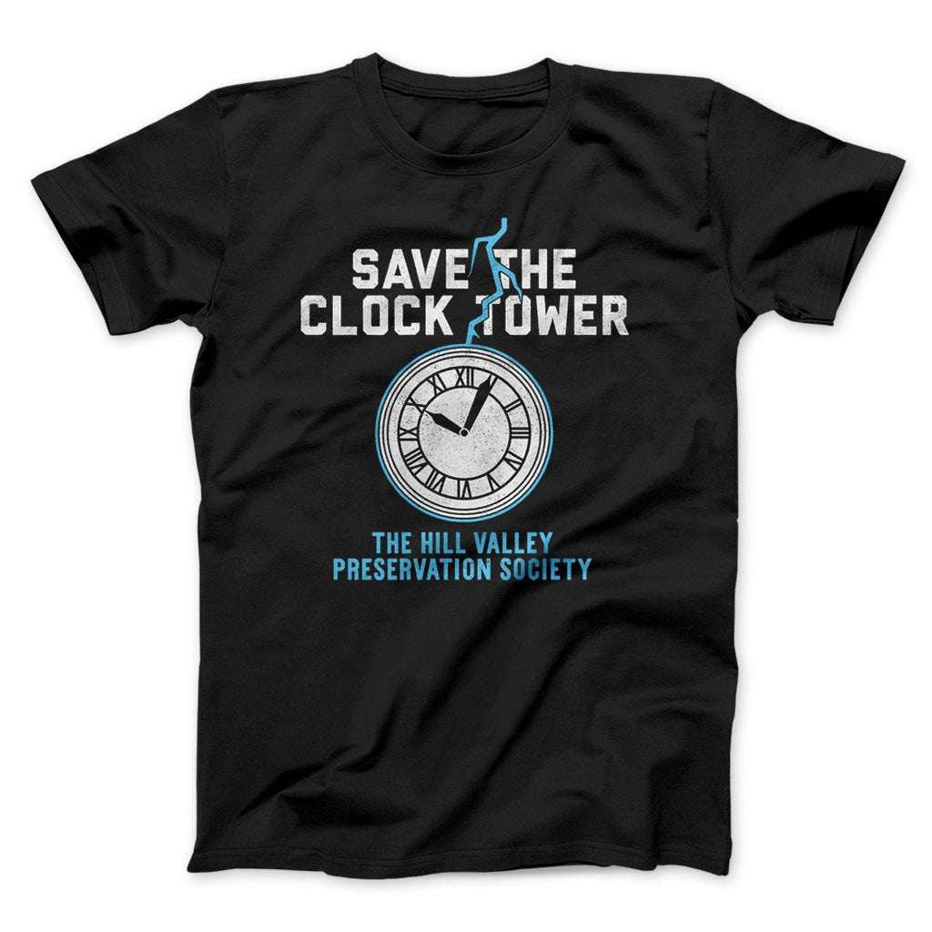 Save the Clock Tower Funny Movie Men/Unisex T-Shirt