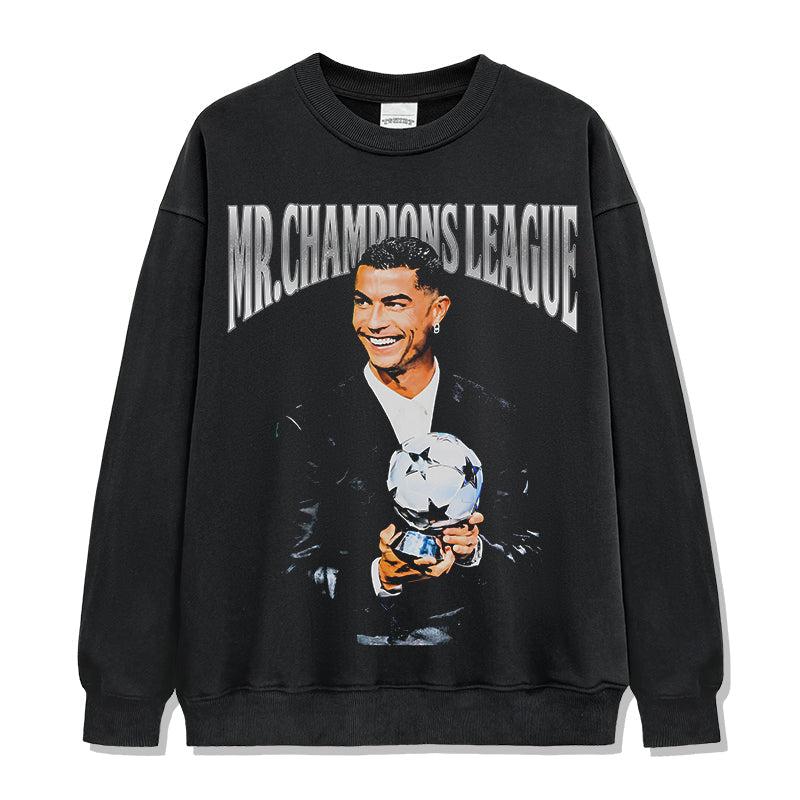 Mr. Champions League By Cristiano Ronaldo Sweatshirt