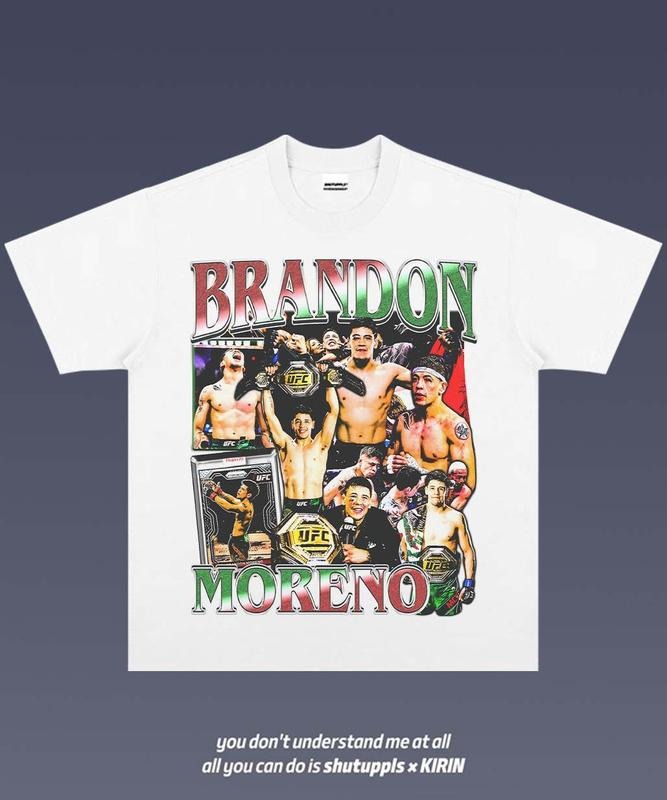 BRANDON MORENO Tee | Vintage Tee Graphic T-Shirt Sweatshirt Hoodie | Sport Tee - Gift For Fan 1.0