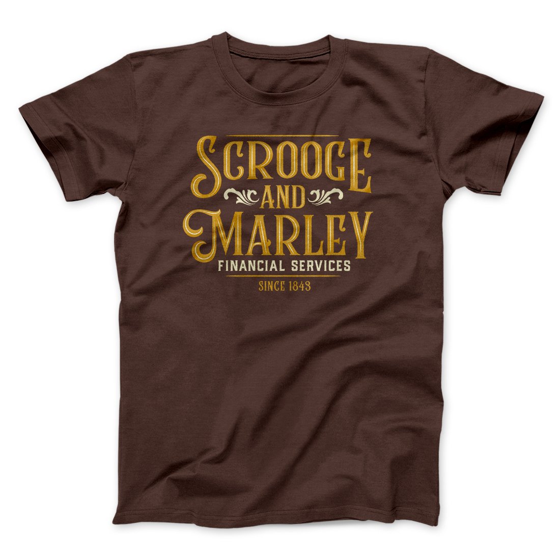 Scrooge & Marley Financial Services Funny Movie Men/Unisex T-Shirt
