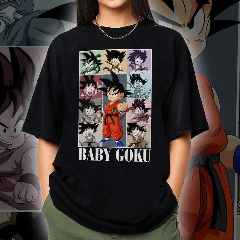Baby Goku Eras Tour Style Shirt, Anime TShirt