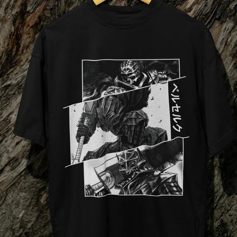 Berserk Shirt, Vintage Berserk Tshirt, Best Anime Tshirt, Anime Shirt Gift For #Boyfriend, Gift For Him, Skull Knight Shirt, Guts Shirt_1 Sweatshirt, #Hoodie, Comfort Colors