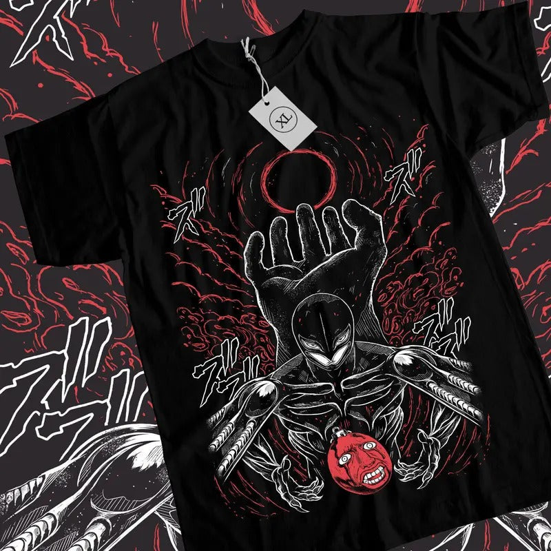 Berserk T-shirt Manga Guts Berserker Armour Horror Anime Black T-Shirt ALL SIZES horror shirts Menswear Top