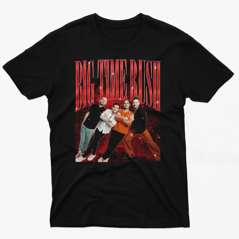 Big Time Rush 2025 Tour Graphic T-Shirt for Fans