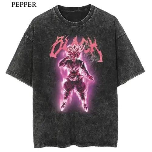 Black Goku V2 Vintage T-Shirt, Anime Manga Unisex T-Shirt, Gift For Him Menswear Top