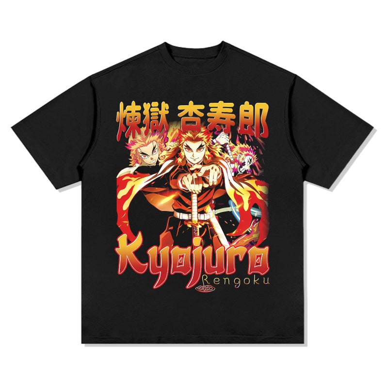KyÅjurÅ Rengoku Demon Slayer: Kimetsu no Yaiba "Anime" TEE