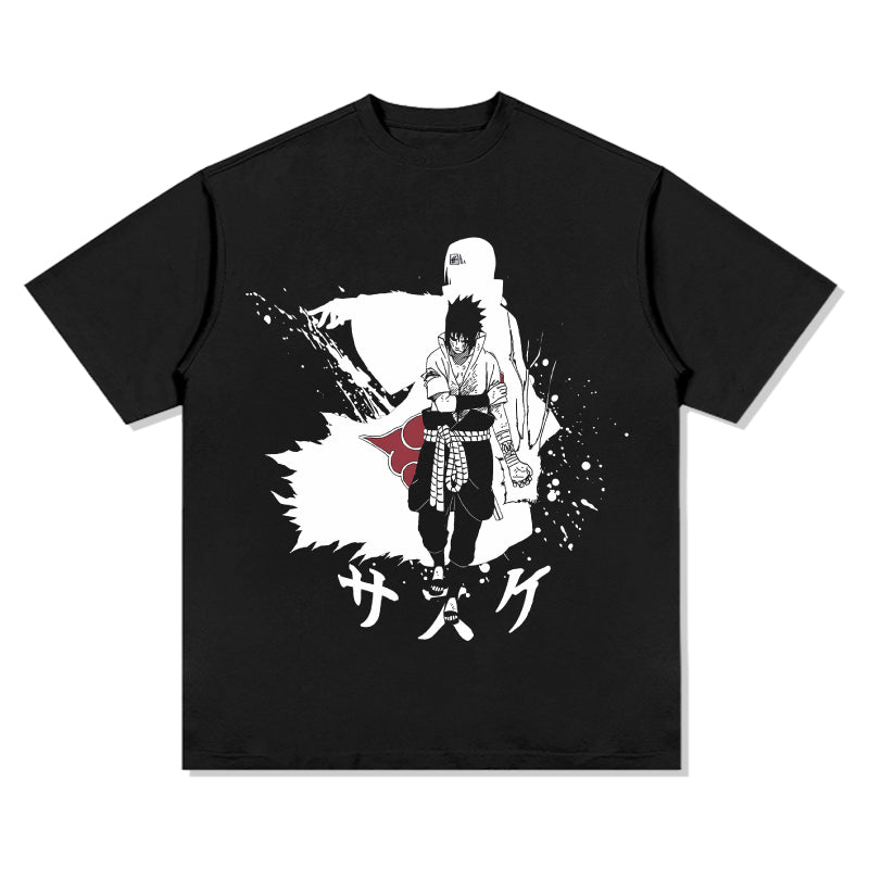 Sasuke Itachi Fire Shadow "Anime" TEE