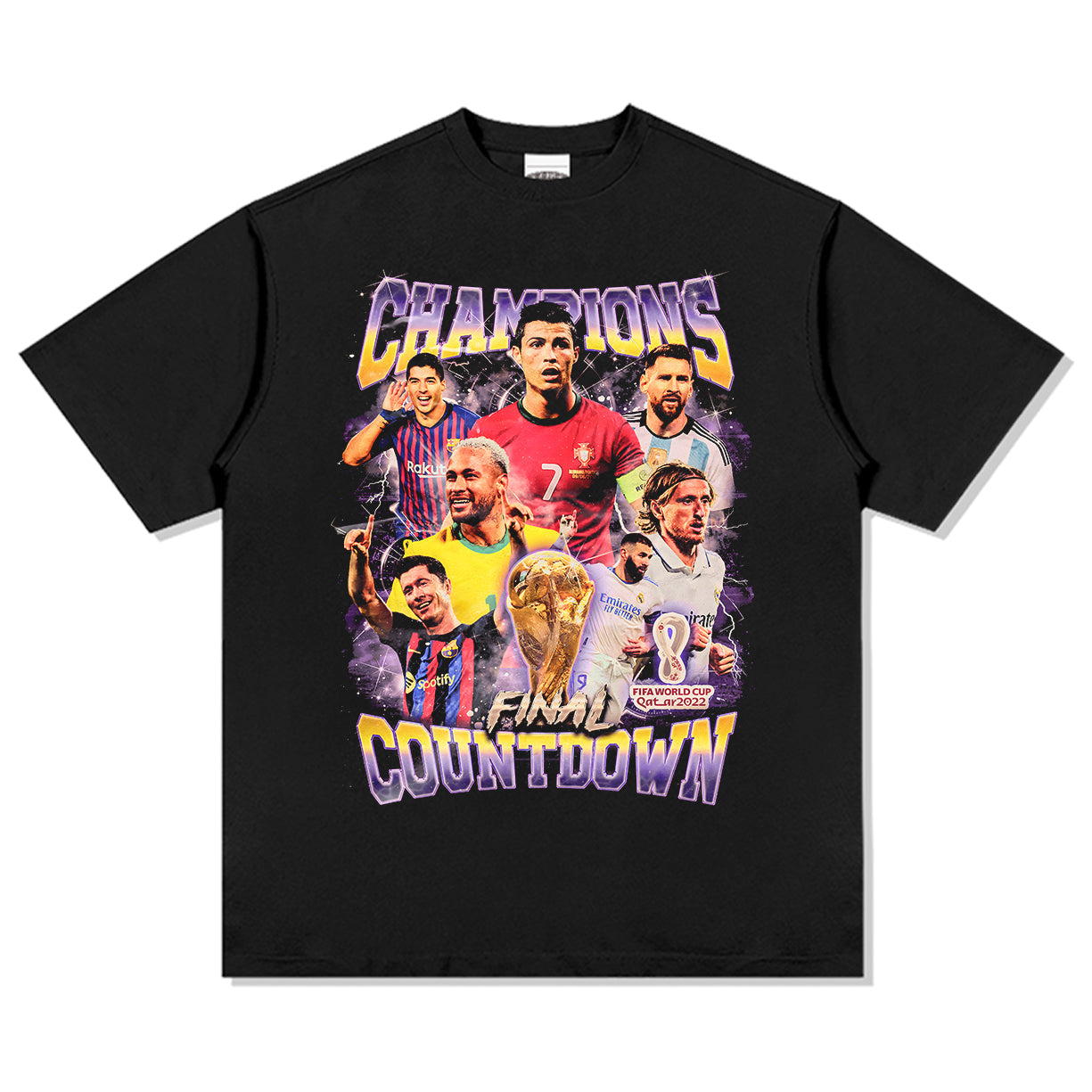 Champions Final Countdown Fifa World Cup Qatar 2022 TEE