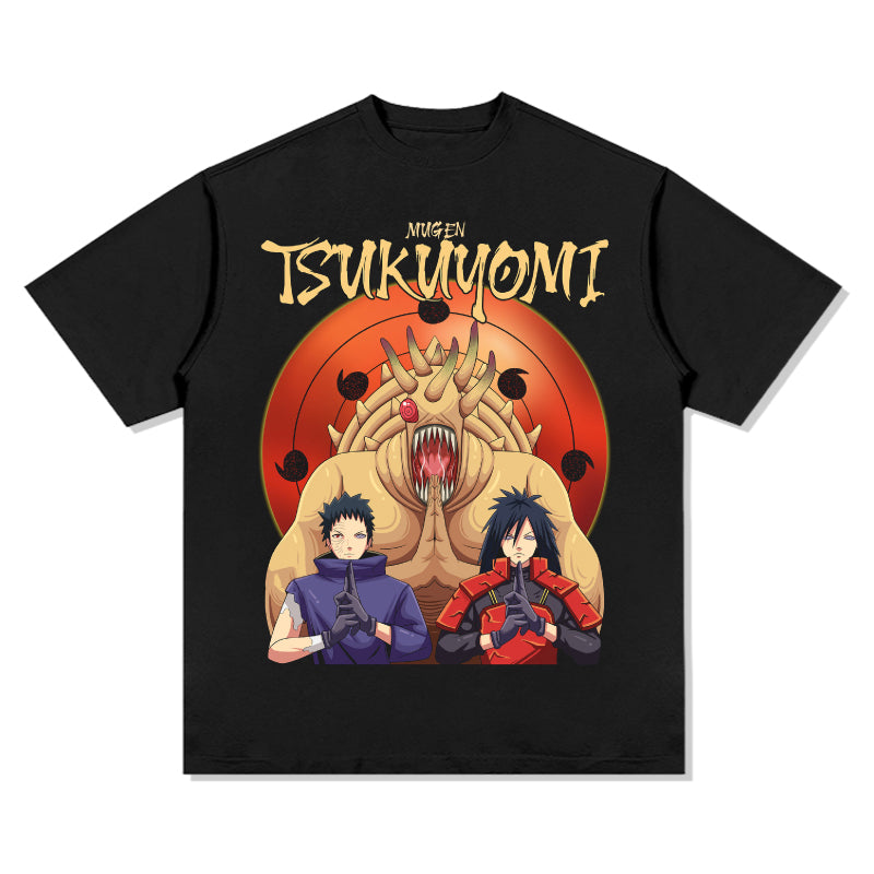 Mugen Tsukuyomi Obito and Madara "Anime" TEE