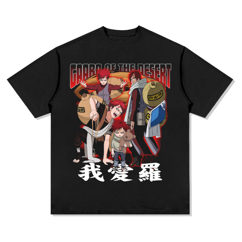 Gaara of the desert Naruto "Anime" TEE