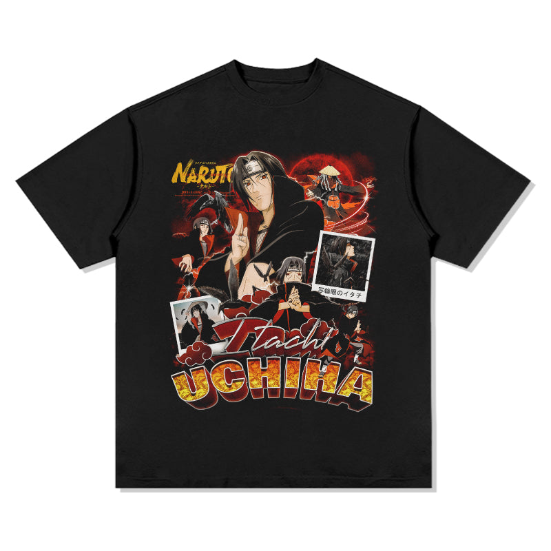 Itachi Uchiha Naruto "Anime" TEE Style001