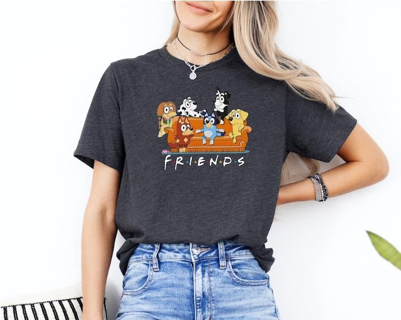 Bluey Eras Tour Shirt, Bluey Family Shirt, Bluey Cartoon Shirt, Bluey Birthday Party Shirt, Bluey Heeler Shirt