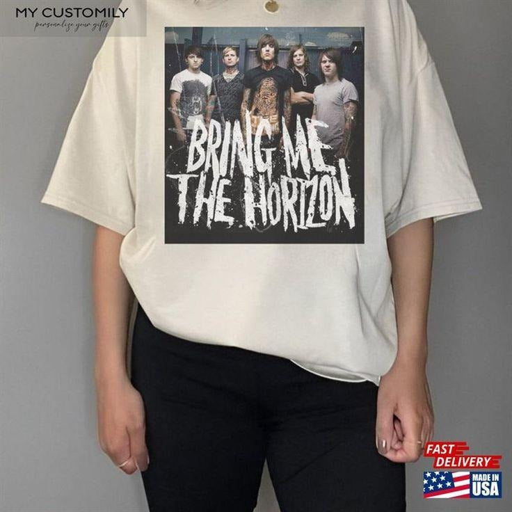 Bring Me The Horizon Band Shirt Vintage Album Lyric Merch Tee Classic