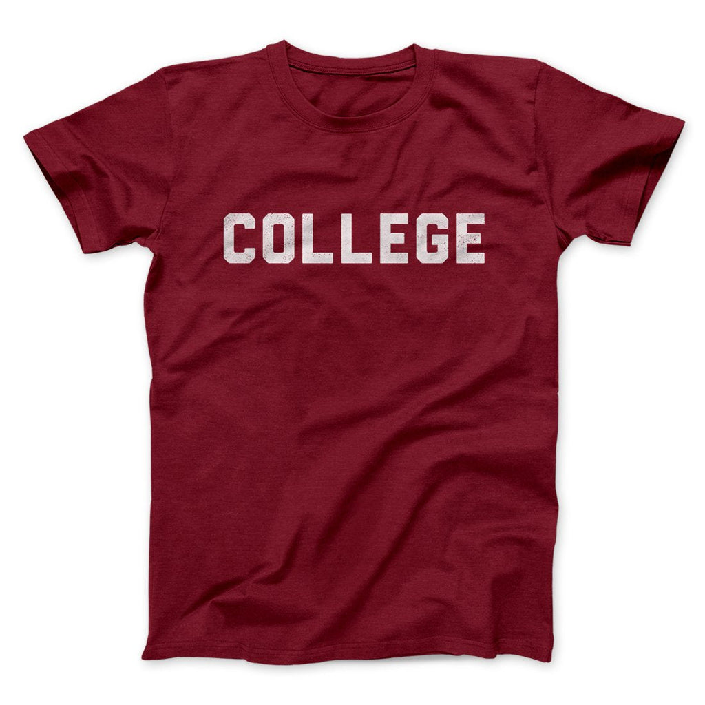 College Funny Movie Men/Unisex T-Shirt