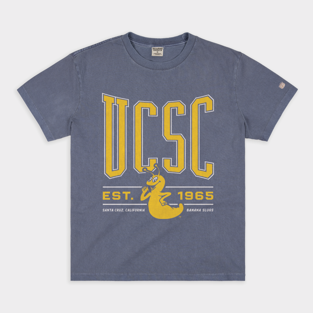 UC Santa Cruz Banana Slugs Est. 1965 Vintage Heavyweight Tee