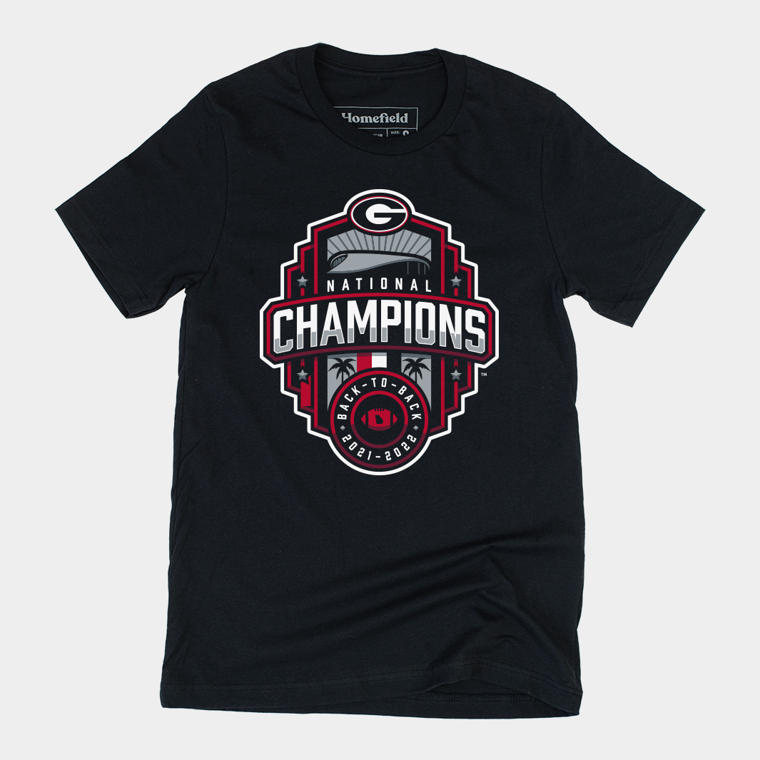 Georgia 2022 National Champions Tee Style001