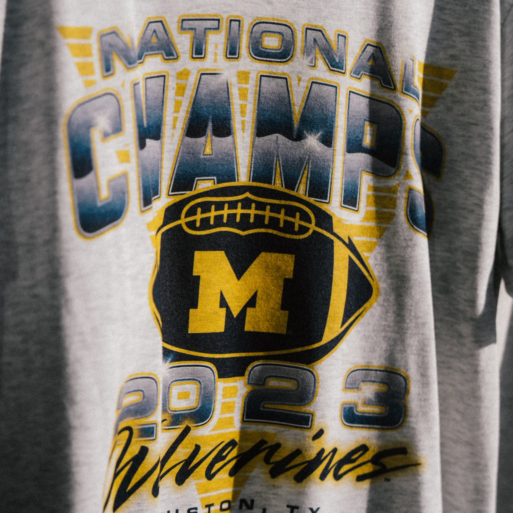 Michigan 2023 Football National Champions Tee