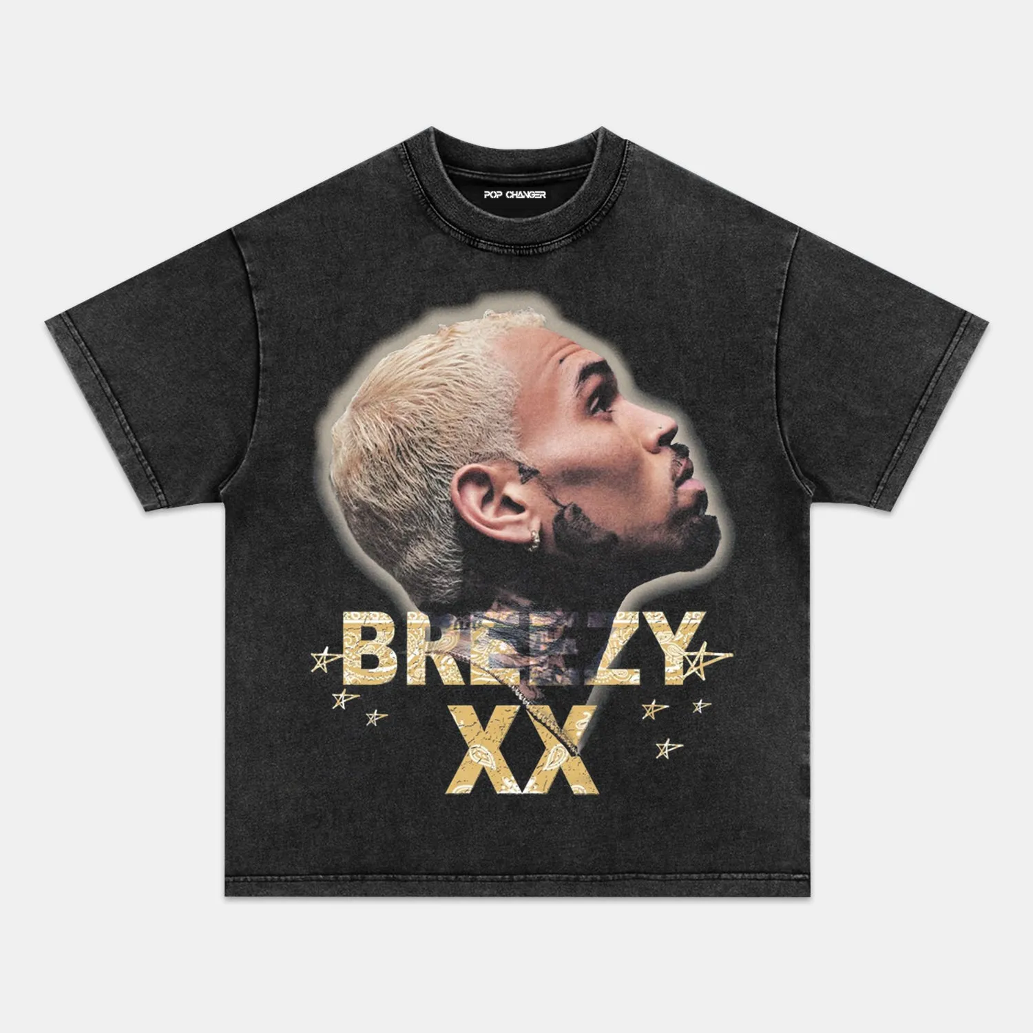 CHRIS BROWN 2025 TOUR V2 TEE Style001
