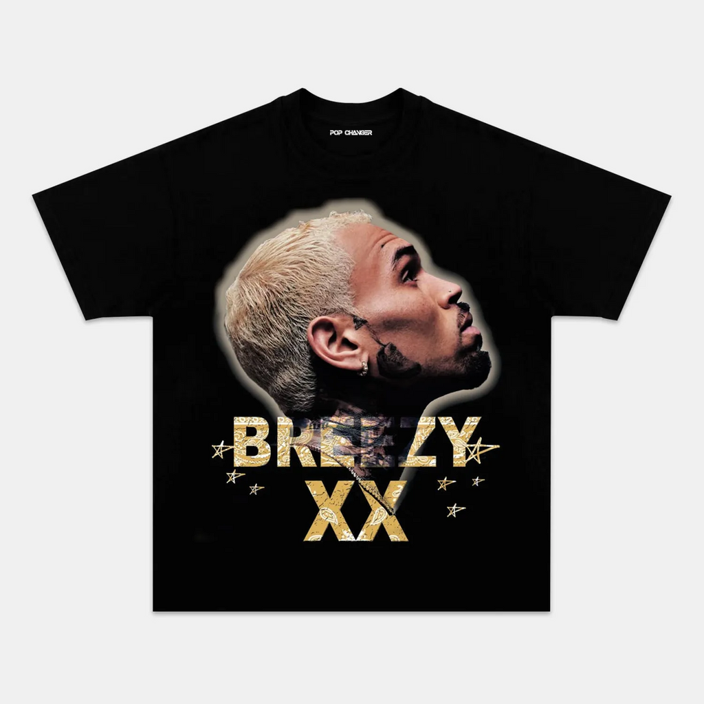 CHRIS BROWN 2025 TOUR V2 TEE Style001