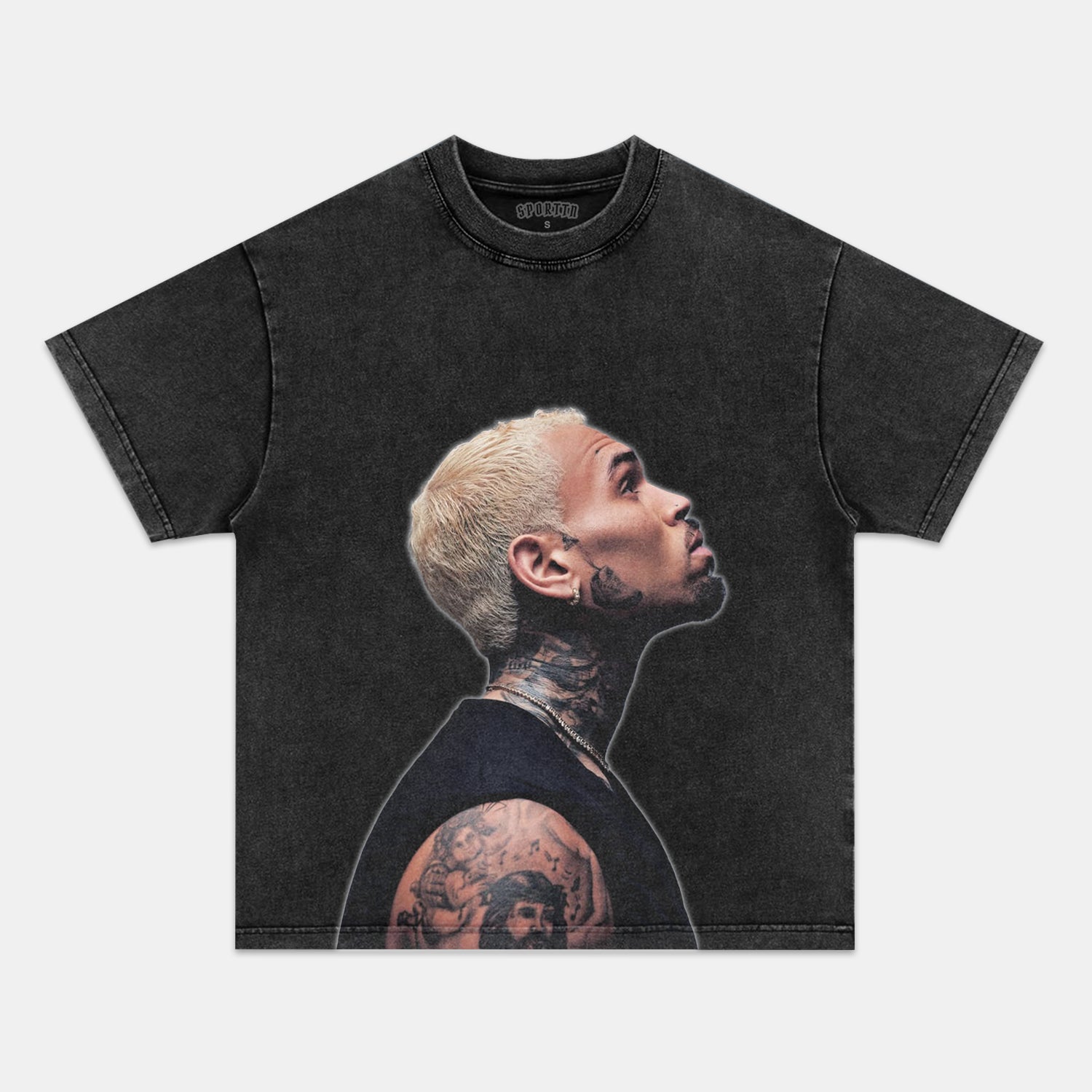 CHRIS BROWN 2025 BIG FACE V2 TEE