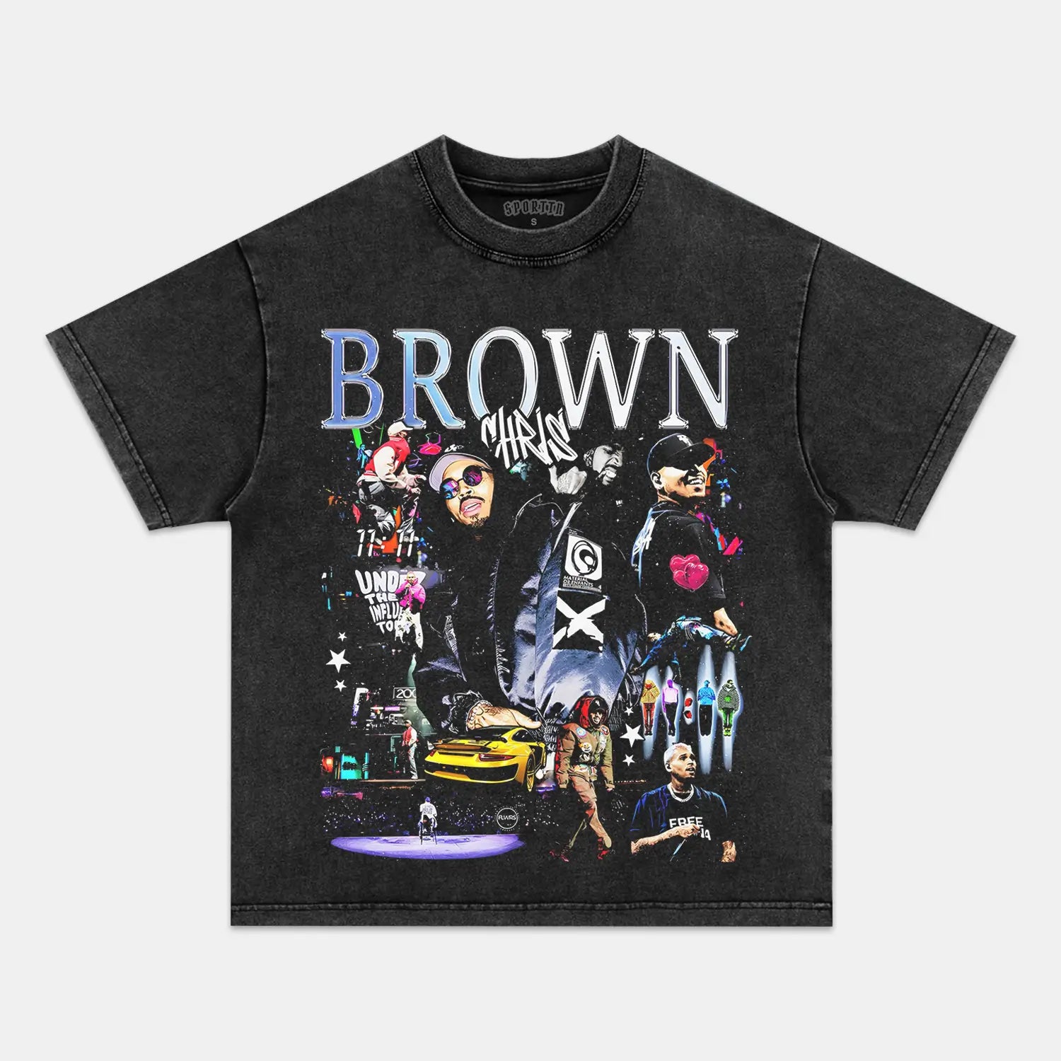 CHRIS BROWN VINTAGE TEE 1