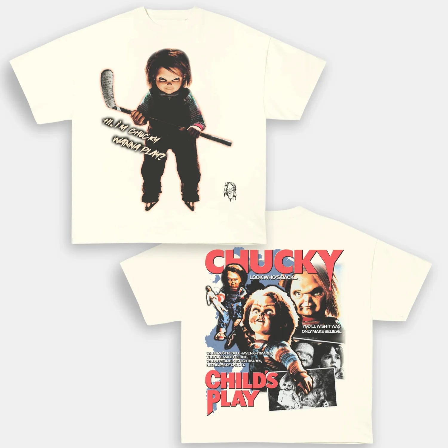CHUCKY VINTAGE TEE - DS Style001