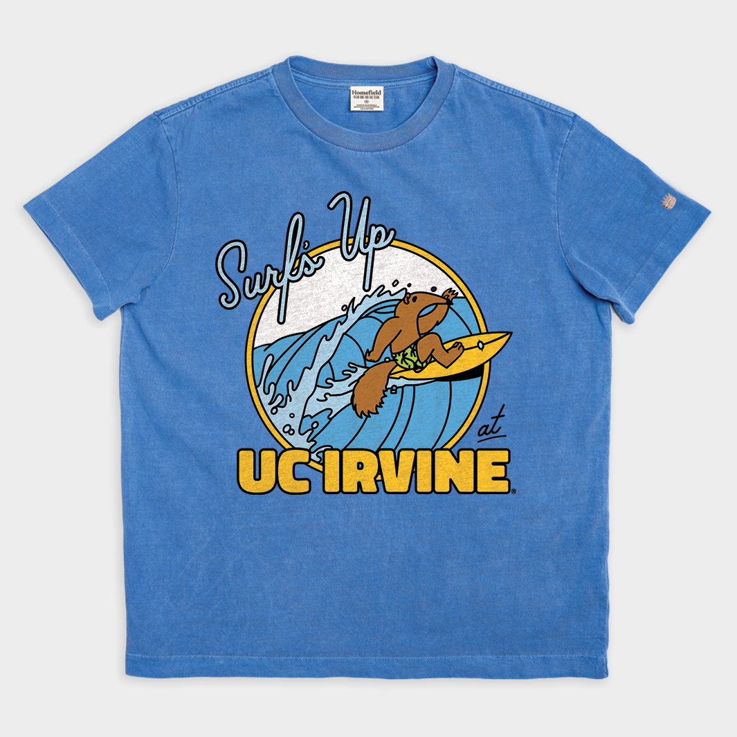 UC Irvine Surfing Anteater Vintage Heavyweight Tee
