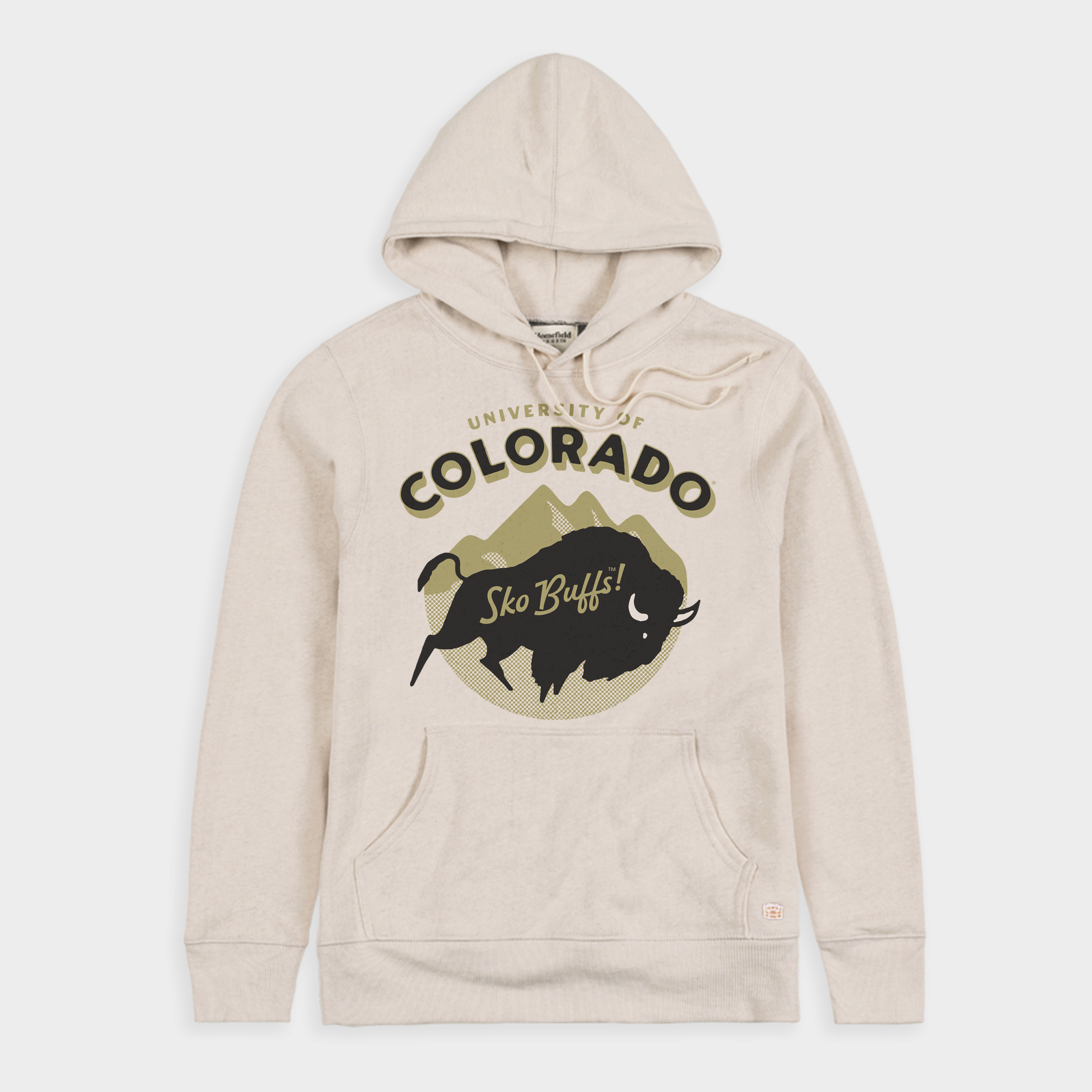 Vintage Colorado Buffalo Club Hoodie