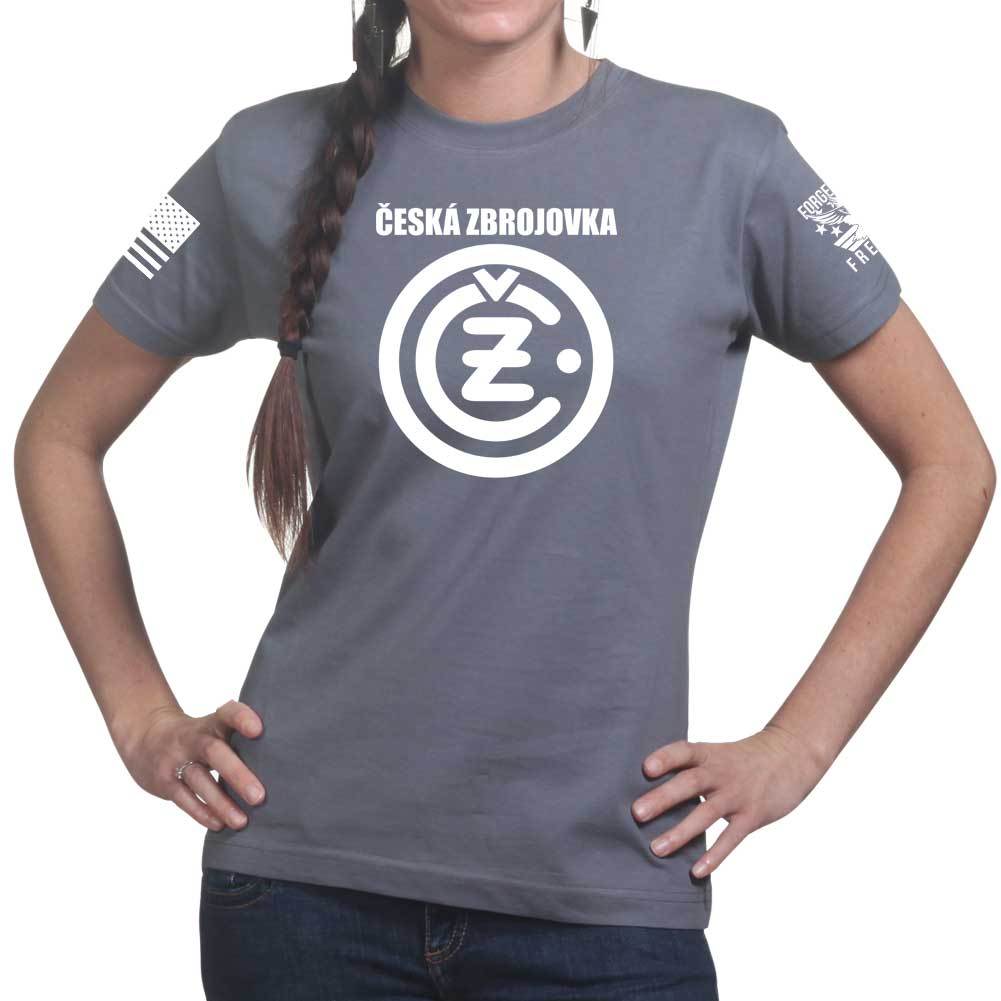 CZ Classic Logo Ladies T-shirt Style001