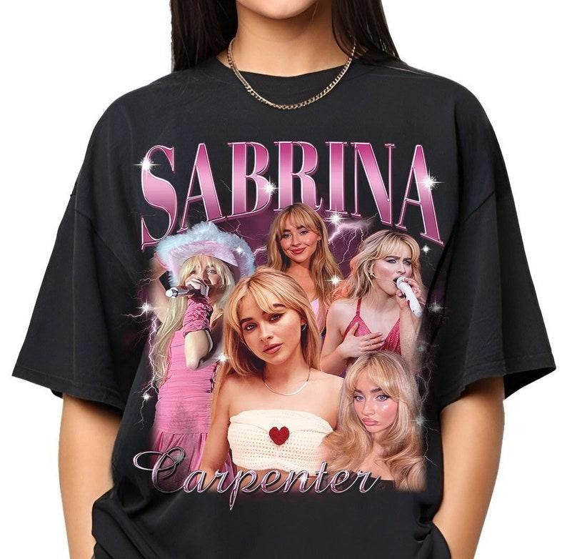 Carpenter 90s Graphic Sabrina Rock Music Tour 2024 T-Shirt Gift Fan, Sabrina graphic 2024, Carpenter 90s shirt, The eras tour 2024 T-shirt