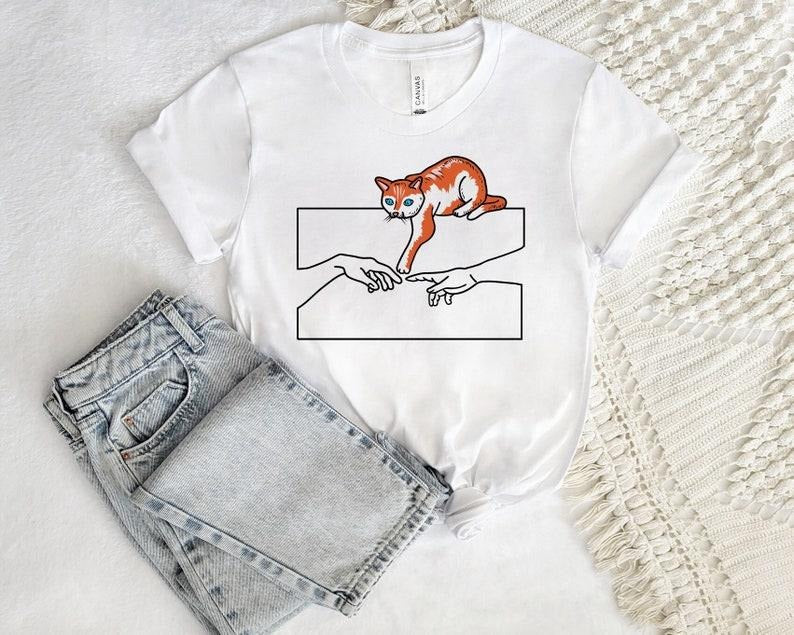 Cat Creation, Funny Cat Shirt, Funny Tee, Cute Animal Shirt, Pun Lover, Kitten Shirt, Cat Lover, Funny Shirt, Cat Shirt, Cat Dad, Cat Mom