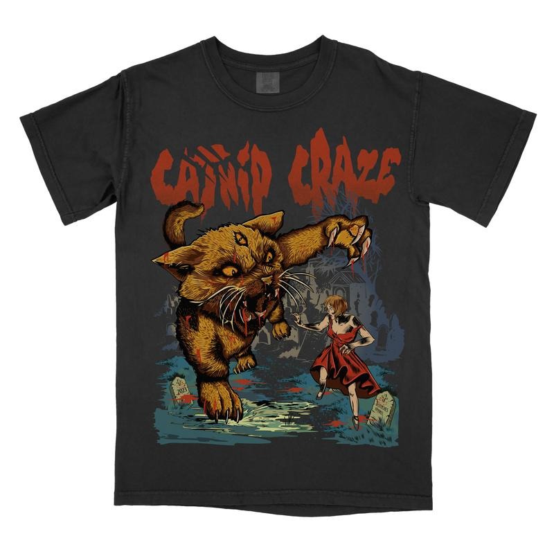 Catnip Craze - Comfort Colors Graphic Tee Menswear