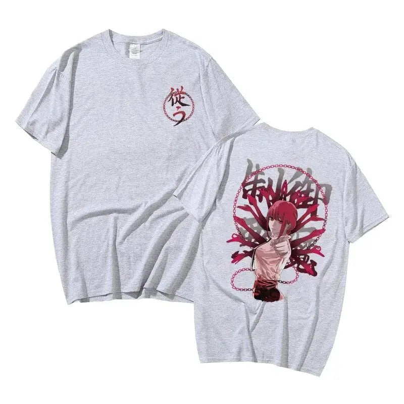Chainsaw Man Makima T-shirt | Chainsaw man Anime Tshirt