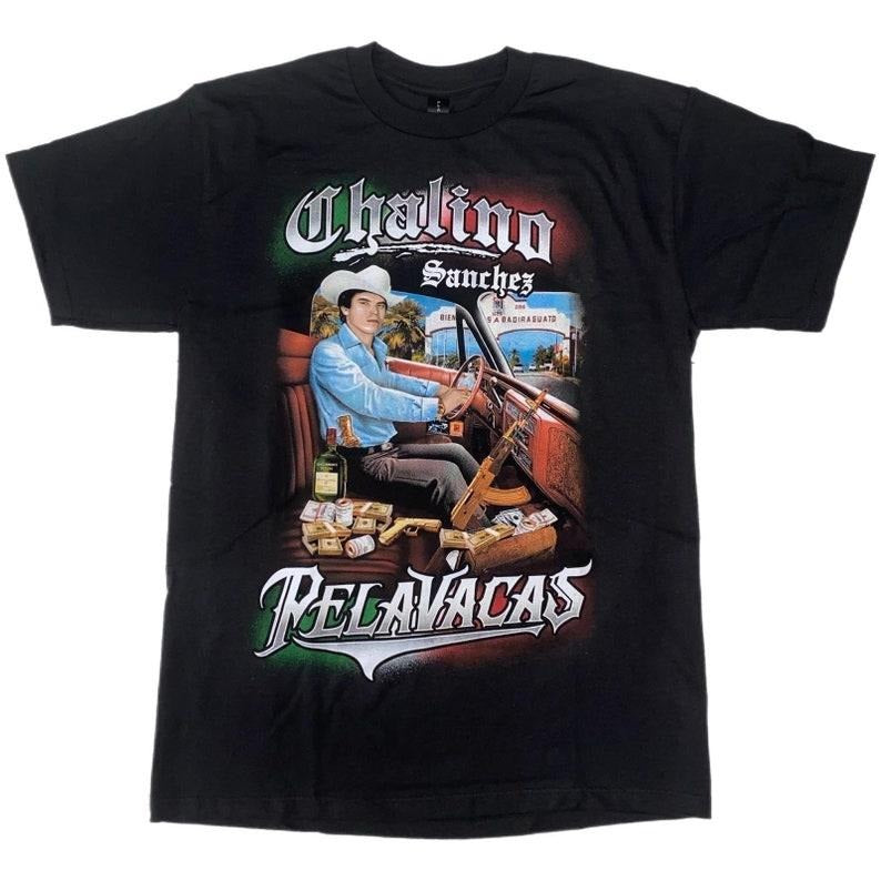 Chalino Sanchez Pelavacas Shirt Classic Corridos Mexican Music Tee Legendary Singer Gift