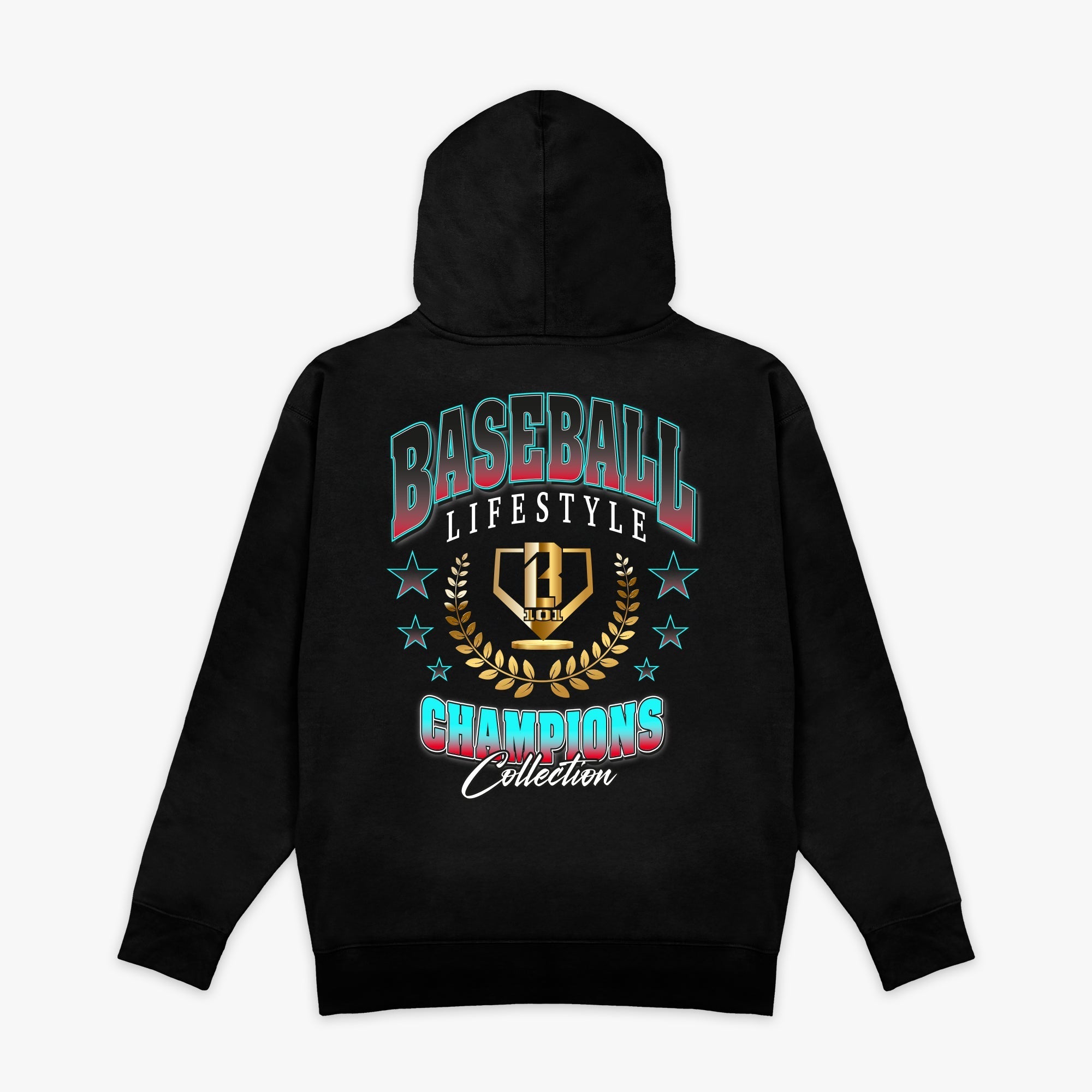 Champions Logo Hoodie - Black