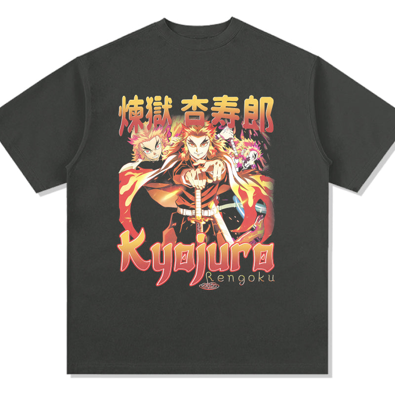 KyÅjurÅ Rengoku Demon Slayer: Kimetsu no Yaiba "Anime" TEE