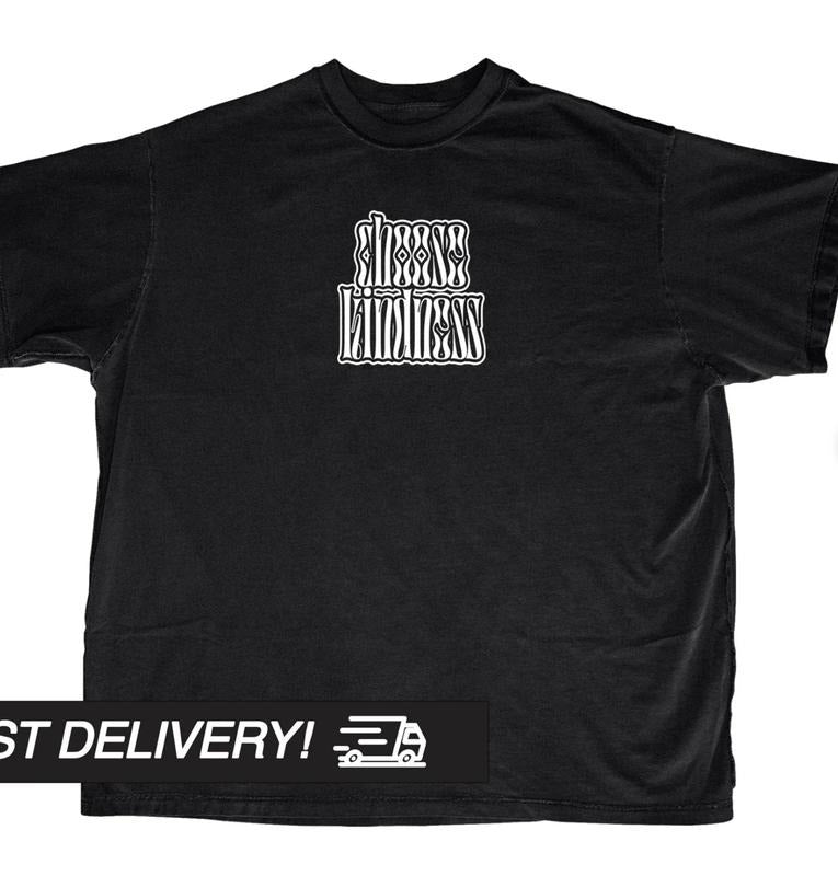 Choose kindness Y2k Shirt, Harajuku Tee, Goth Punk T-Shirt, Streetwear T-Shirt, Alternative Clothing, Y2k Graphic Shirt Menswear Top