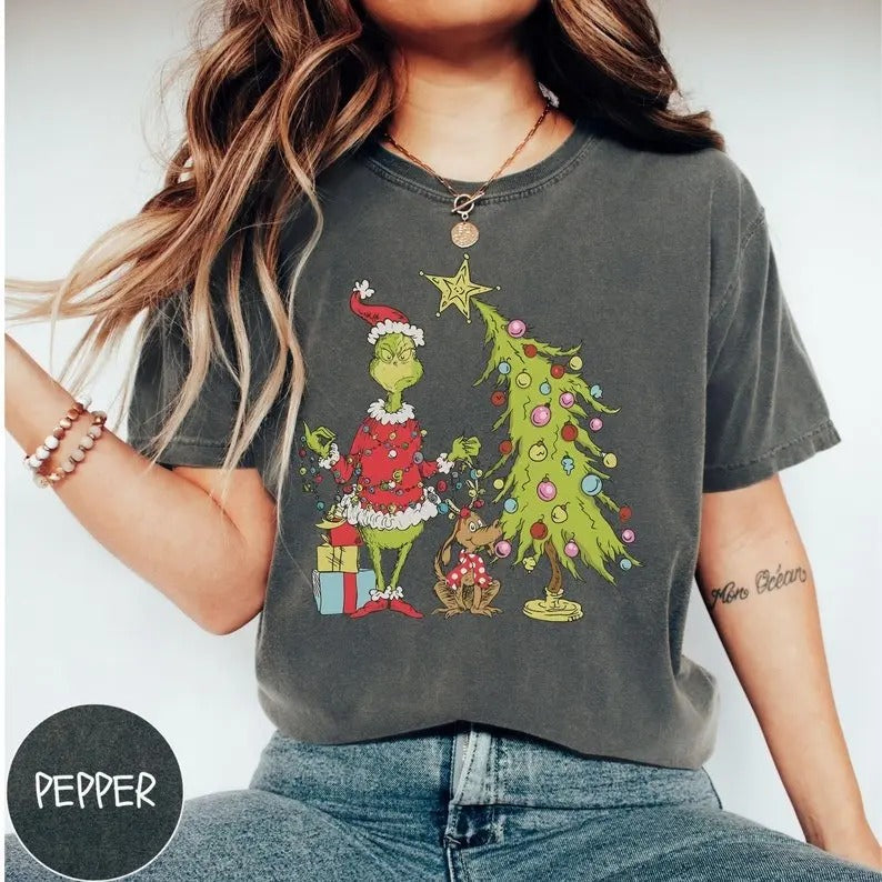 Christmas Movie Sweater, Funny Christmas Hoodie, Vintage Holiday Shirt, Xmas Movie Comfort Womenswear, Comfort Color T Shirt